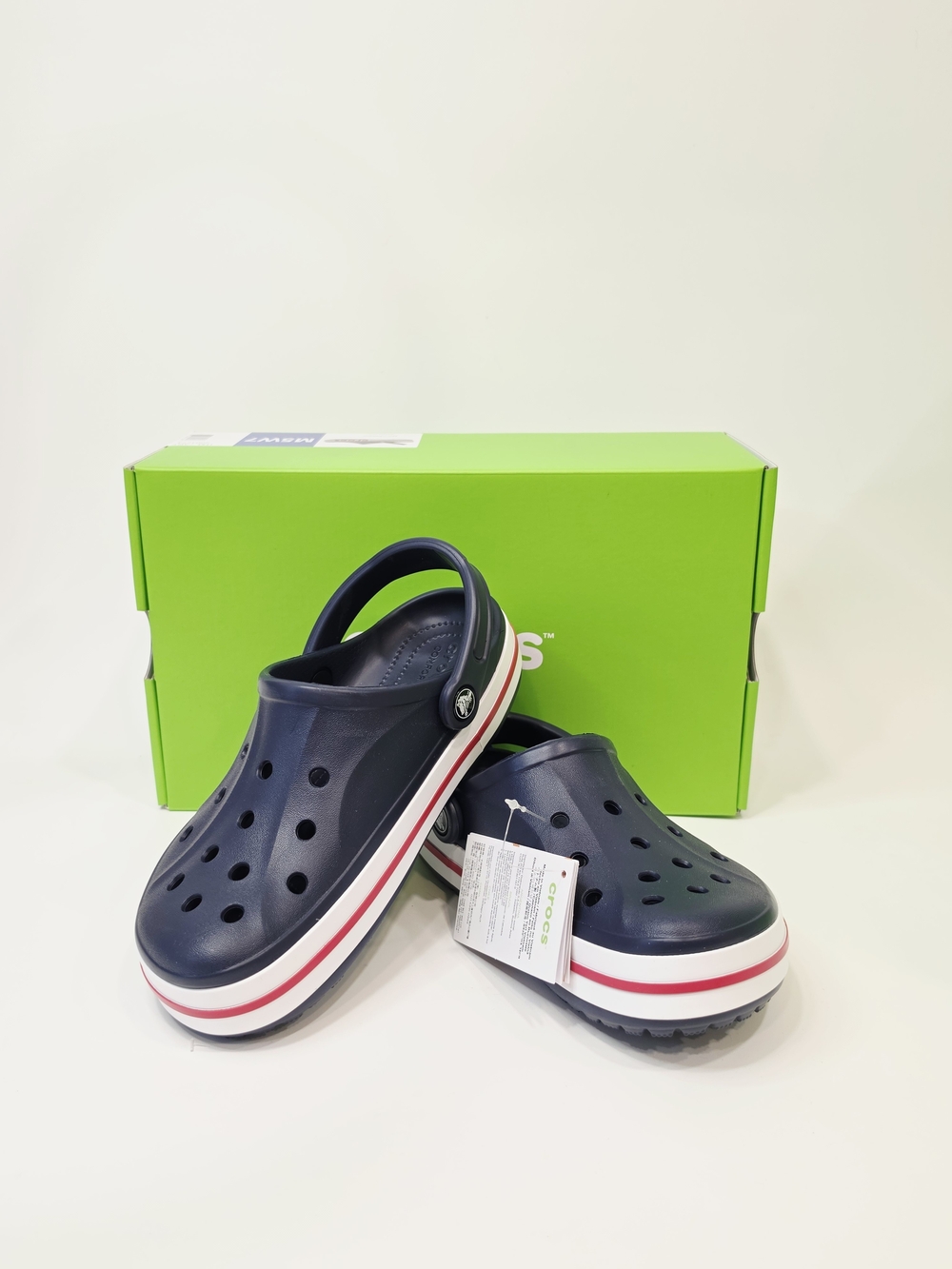 Crocs Bayaband Clog – Navy/Pepper| Women’s 5 / Men’s 7